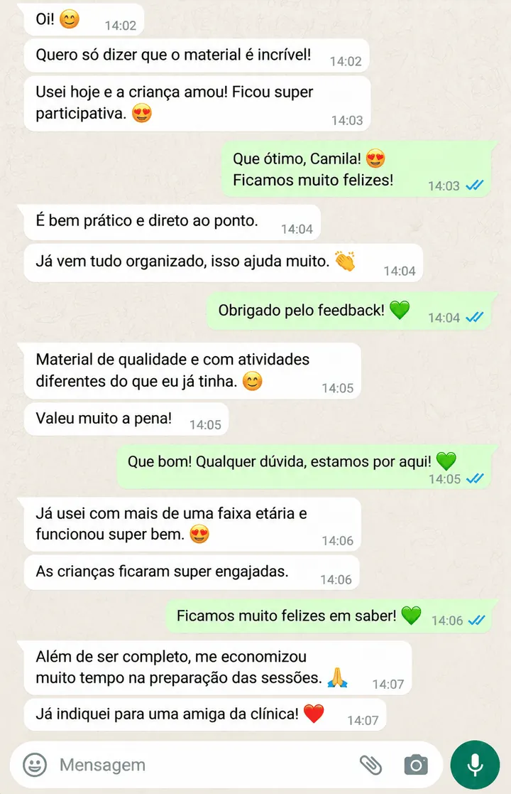 Depoimento de fonoaudióloga: facilidade de aplicação no dia a dia da clínica