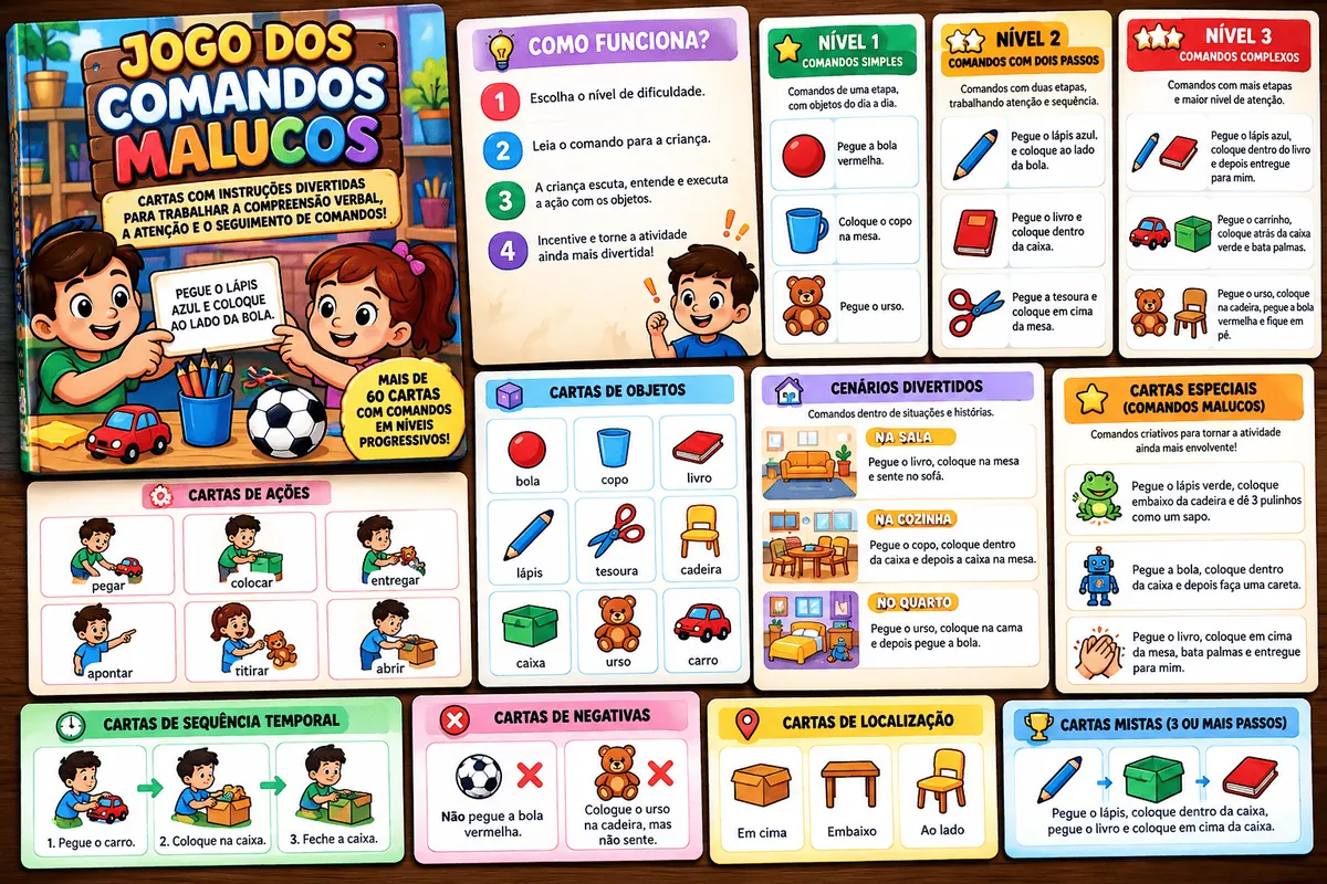 Jogo dos Comandos Malucos